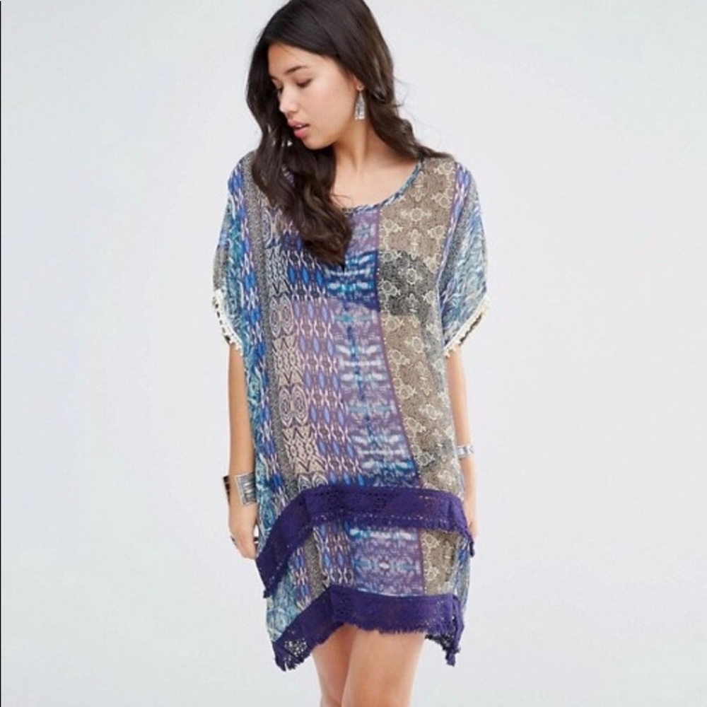 NWT Gypsy 05 Silk Beach Swim Cover Up